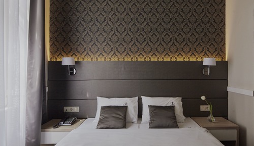 Habitación estándar con 1 cama doble o 2 individuales