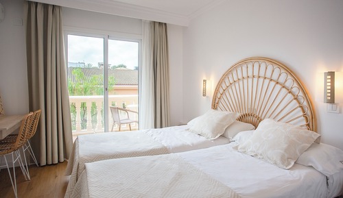 Habitación estándar doble de uso individual, balcón