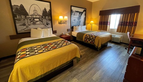 Habitación, 2 camas de matrimonio, no fumadores (Pet-Friendly)