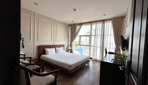 Habitación superior, vistas a la ciudad