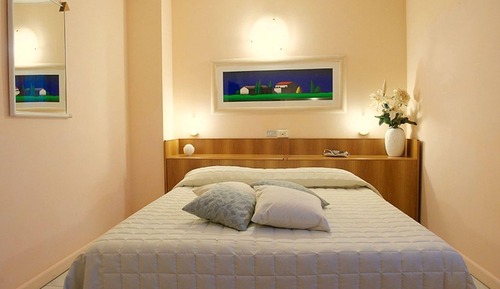 Habitación con 1 cama doble o 2 individuales