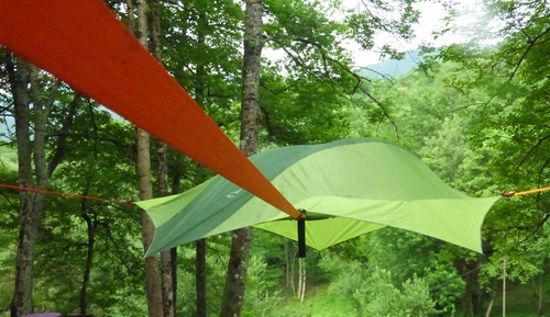 Casa panorámica en un árbol, varias camas, no fumadores