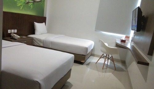 Habitación superior con 1 cama doble o 2 individuales
