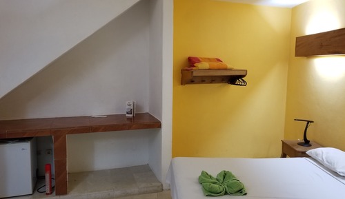 Habitación doble, varias camas