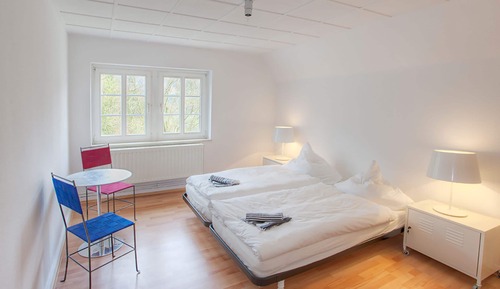 Habitación básica con 1 cama doble o 2 individuales, 1 cama doble, no fumadores