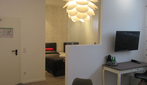 Suite estudio familiar, cocina