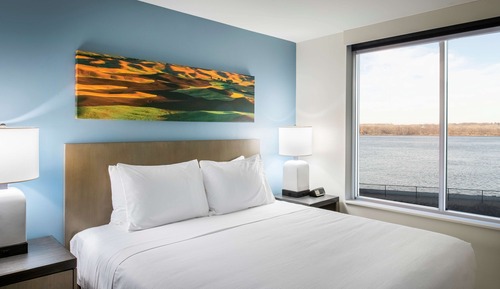 Suite estudio, 1 cama de matrimonio grande con sofá cama