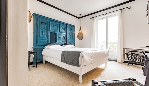 Habitación superior, vistas al jardín