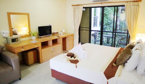 Habitación Deluxe doble, 1 cama doble, no fumadores