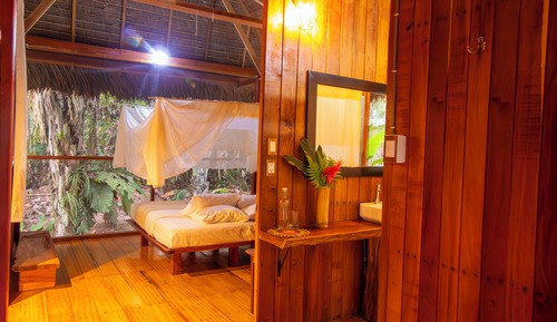 Cabaña Deluxe, 1 habitación, baño privado