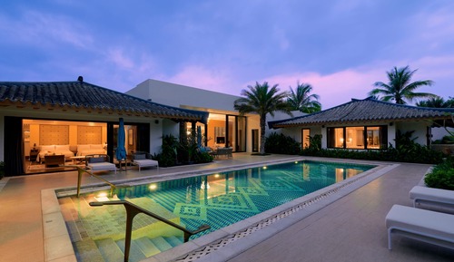 Villa, 3 habitaciones, frente al mar