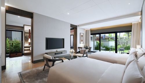 Suite estudio, 1 cama de matrimonio grande (Garden)