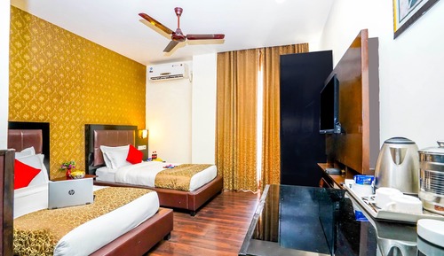 Habitación básica con 2 camas individuales, 2 camas individuales, no fumadores