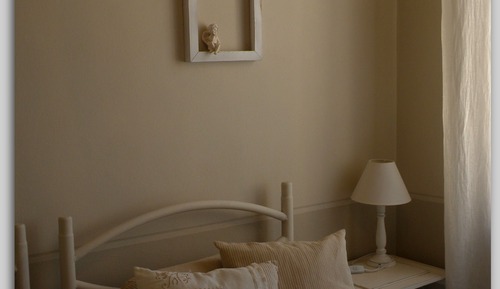 Habitación romántica doble, varias camas