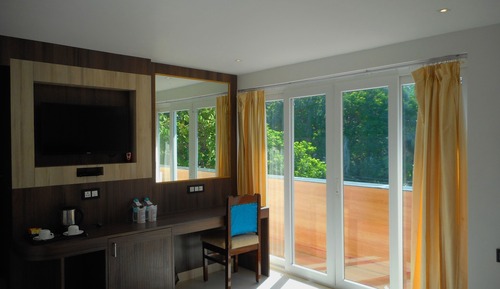 Habitación Deluxe con 2 camas individuales, 2 camas individuales, vistas a la ciudad
