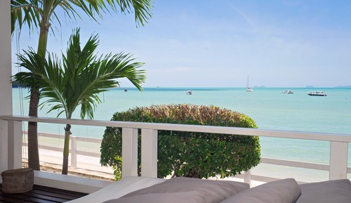 Villa de lujo, 1 habitación, vistas al mar, frente a la playa
