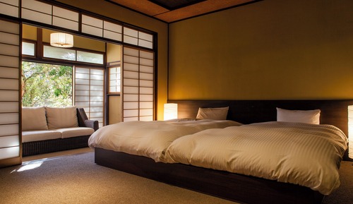 Habitación Premium, no fumadores (Hot Spring Open-Air Bath(Wakamatsu))