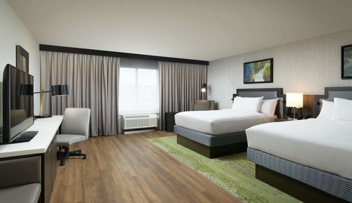 Habitación Deluxe, 2 camas de matrimonio, no fumadores