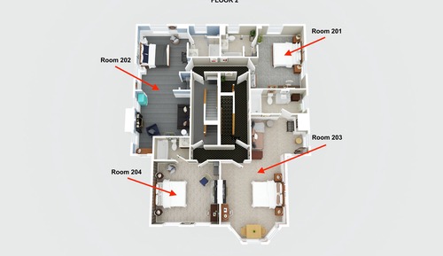 Habitación clásica, 1 cama de matrimonio grande, no fumadores, baño privado