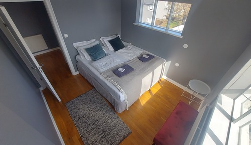 Habitación con 1 cama doble o 2 individuales