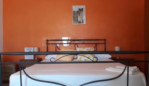 Habitación Confort doble, terraza, en una planta alta