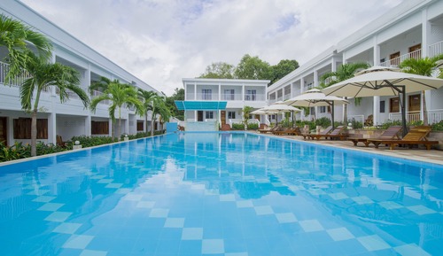 Habitación cuádruple, vistas al jardín