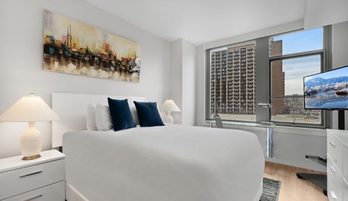 Apartamento exclusivo, 1 cama de matrimonio con sofá cama, accesible para personas con discapacidad