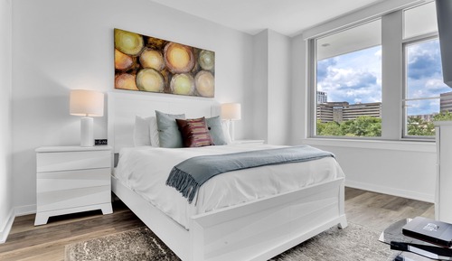 Apartamento de lujo, 1 cama de matrimonio con sofá cama