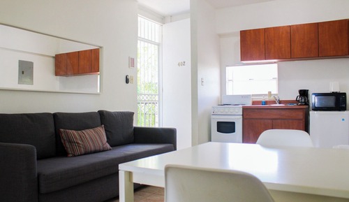 Apartamento, 1 cama de matrimonio con sofá cama