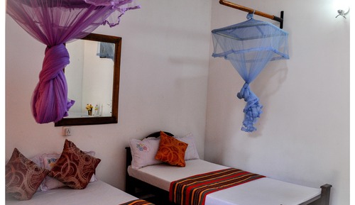 Habitación estándar doble, varias camas, no fumadores