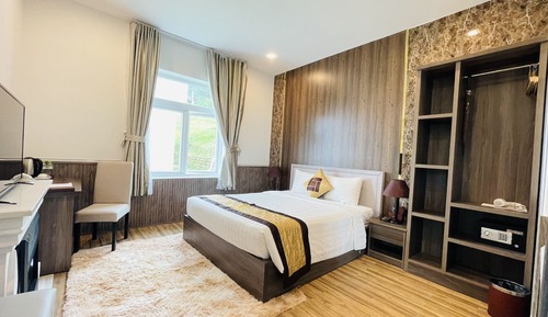 Habitación doble superior, vistas al jardín