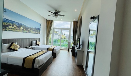 Habitación Premier con 2 camas individuales, vistas al lago
