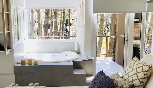 Estudio, 1 cama de matrimonio grande, no fumadores, baño privado