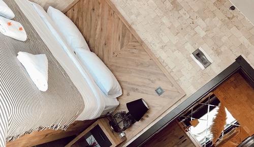 Habitación superior, 1 cama de matrimonio, balcón, vistas al mar