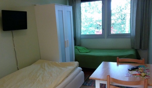 Estudio, baño privado