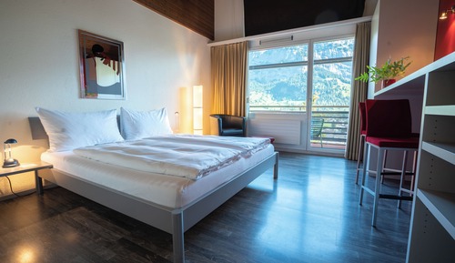 Double room comfort balcony, use of indoor pool and sauna