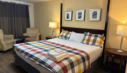 Habitación estándar, 1 cama de matrimonio grande, vistas al jardín
