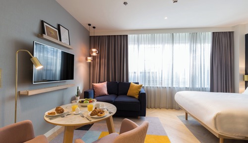 Suite estudio, cocina