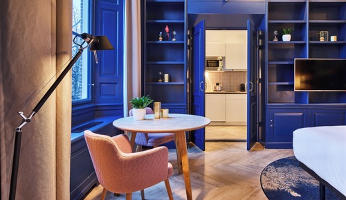 Suite, 1 cama de matrimonio grande, cocina, con vistas (Monumental, Parliament View)