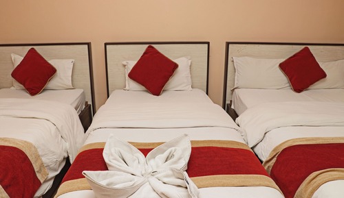 Habitación triple Deluxe, vistas a la ciudad