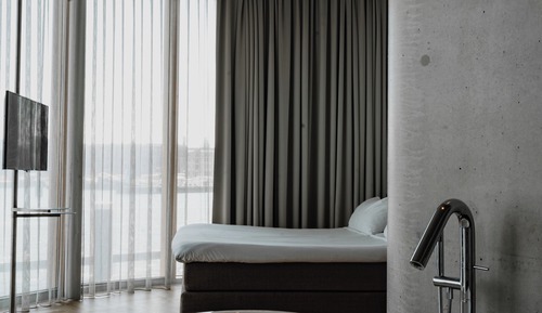 Suite panorámica, 1 cama de matrimonio grande, vistas al lago