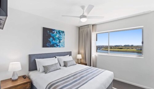 Apartamento Deluxe, 1 cama de matrimonio, vistas al lago