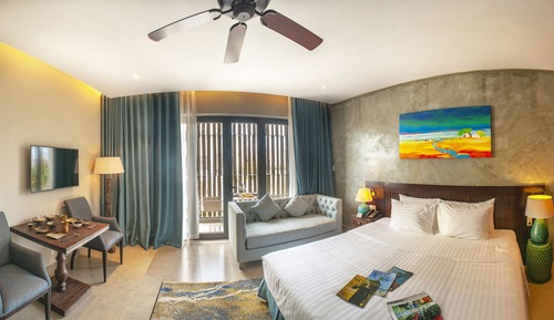 Apartamento, 1 cama de matrimonio grande, vistas a la ciudad