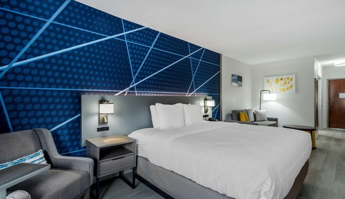 Habitación, 1 cama de matrimonio grande, accesible para personas con discapacidad, no fumadores