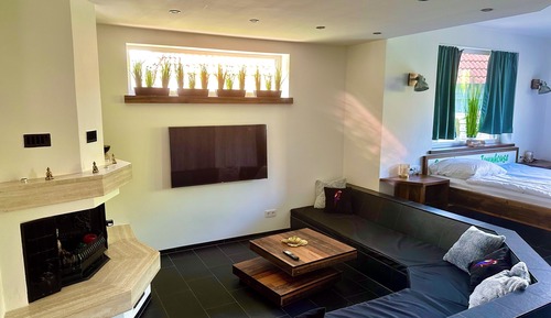 Habitación Confort doble, 1 cama de matrimonio grande, no fumadores, terraza