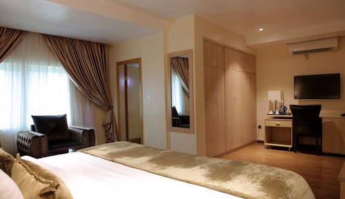 Habitación superior, 1 cama de matrimonio grande