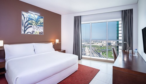 Habitación ejecutiva, 1 cama de matrimonio grande, no fumadores, vistas a la ciudad
