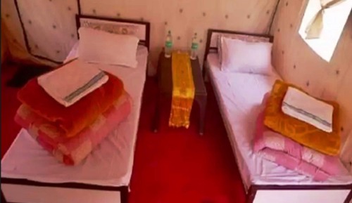 Tienda estándar, 1 cama doble, vistas al jardín