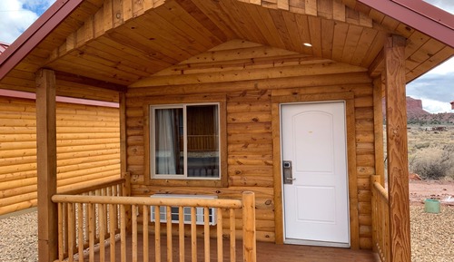 Cabaña Deluxe, 1 cama de matrimonio grande, no fumadores