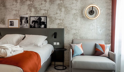 Habitación estándar, 1 cama de matrimonio, no fumadores (with Sofabed)